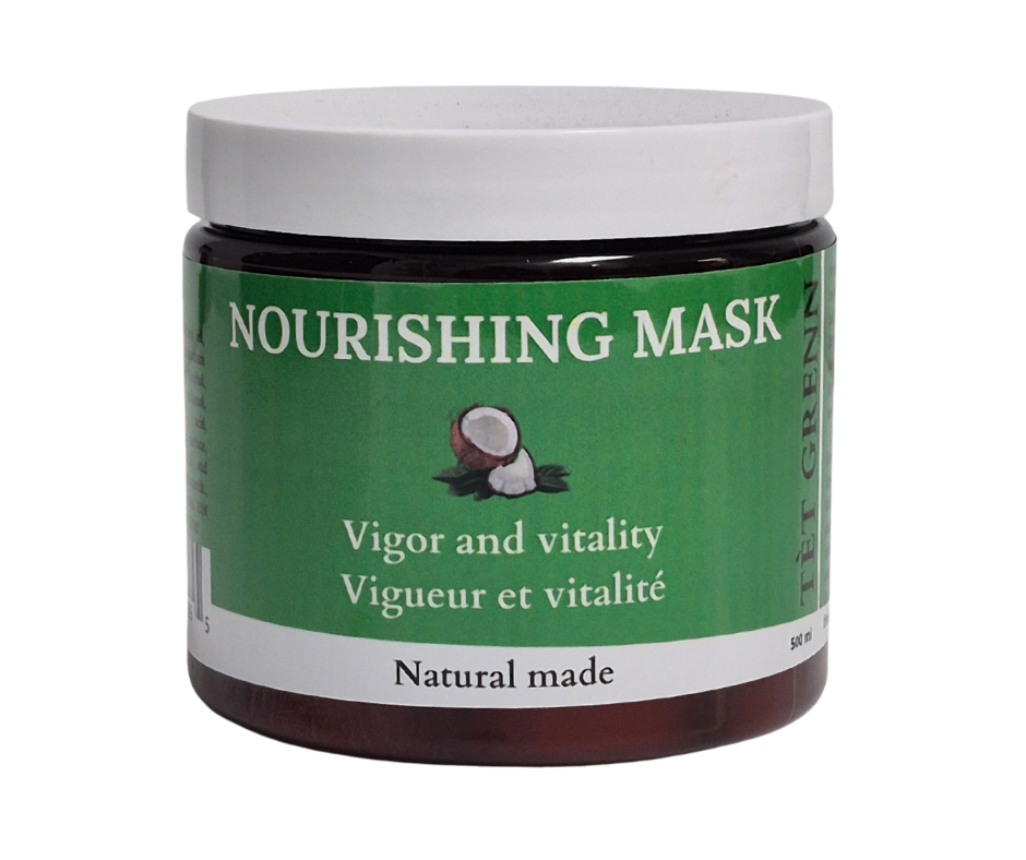 Masque Nourrissant à l’Huile de Coco – Vigueur & Vitalité
