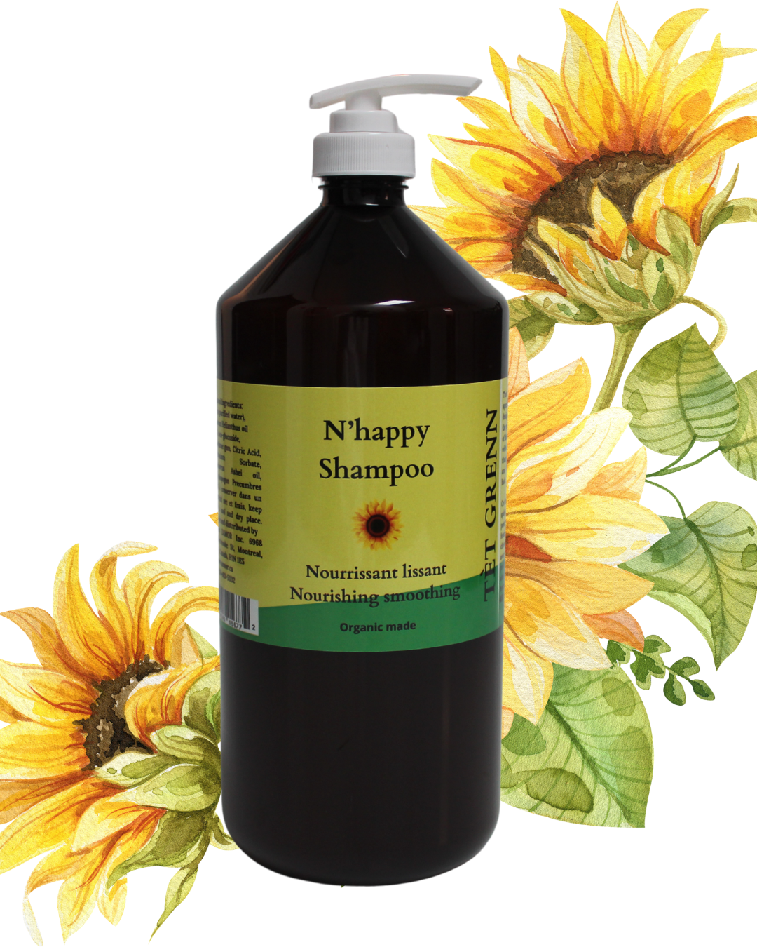 Shampooing nourrissant lissant