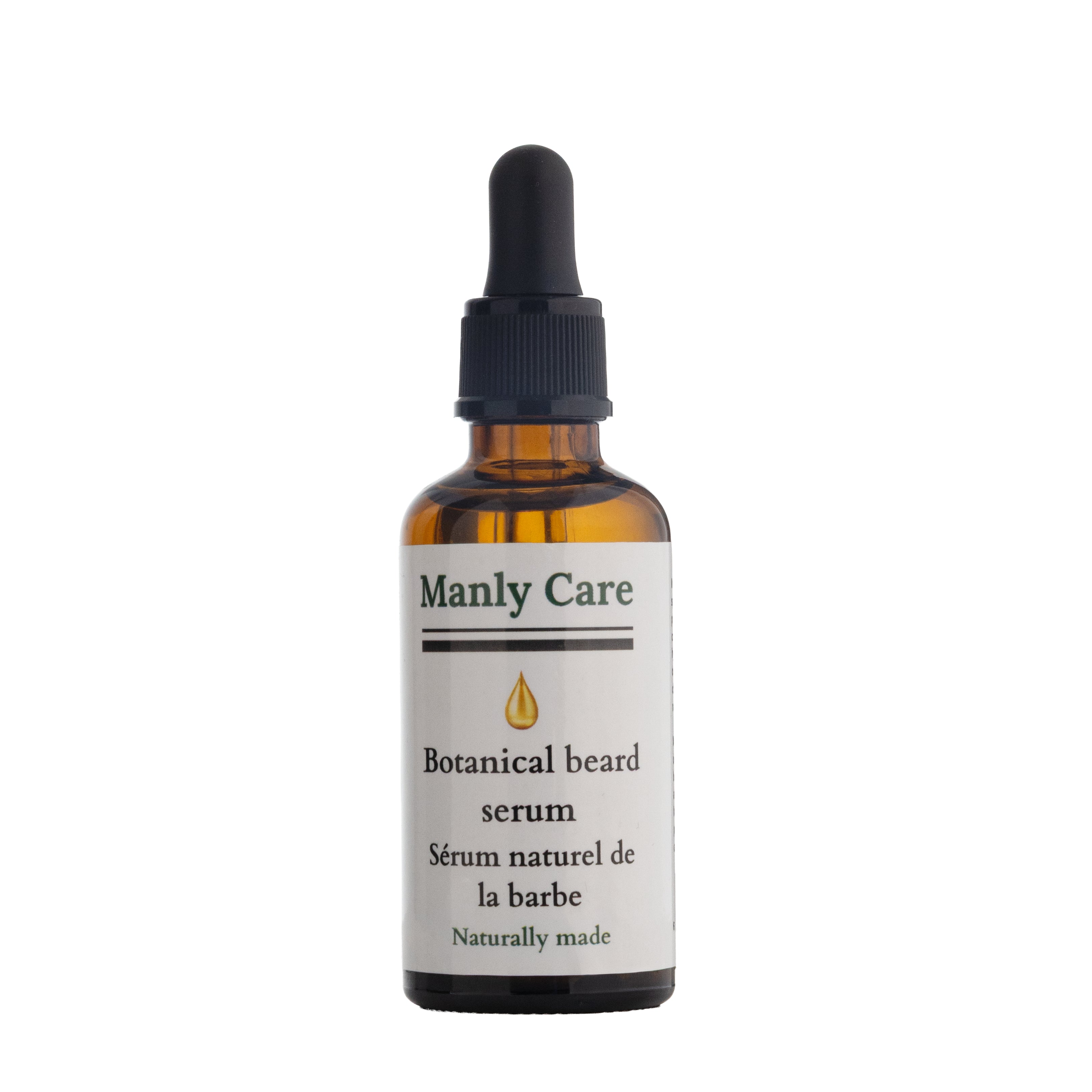 Sérum Naturel pour Barbe (Olive, Pépins de Raisin, Tea Tree & Lavande)